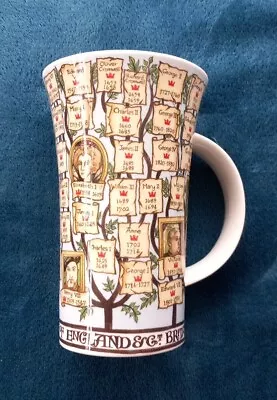 Buy Dunoon Mug The Kings & Queens Britain Tea Coffee Design By Caroline Dadd • 9.99£