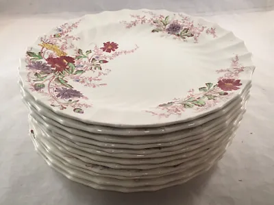 Buy Vintage Copeland Spode Fairy Dell Pattern China Set Of 12 Luncheon Plates 9 In. • 284.46£