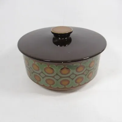 Buy Mid Century Hornsea Pottery Bronte Design Lidded Casserole Dish 20x12 Decorative • 14.99£