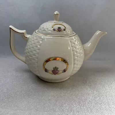 Buy Donegal Parian China Irish Claddagh Ring Design Teapot  • 212.18£