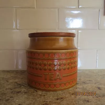 Buy Vintage Hornsea Pottery Saffron Sugar Storage  Jar Small 1970s 4.5 Inch. • 5£