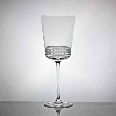 Buy Lalique Facet Pattern Large Wine Or Water Goblet • 90£