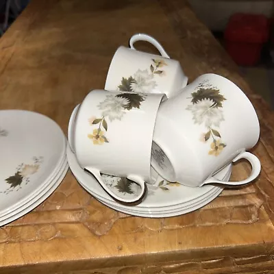 Buy Royal Doulton WESTWOOD Cup And Saucers &side Plates • 6£