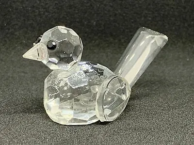 Buy 3D Detailed Glass Crystal Bird Figurine Ornament Paperweight Gift • 9.99£