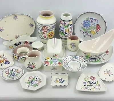 Buy Poole Pottery Traditional Collection- Sold Individually - Vases Plates Bowls Etc • 10£