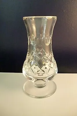 Buy Quality Vintage Small Lead Crystal / Cut Glass Bud / Posey Vase 8.½ Cm High. • 7.99£