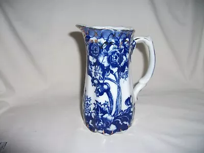 Buy  Attractive Blue & White Pottery Jug – Ref 3340 • 6£