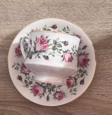 Buy Vintage English Bone China Teacup | Handmade Bone China Tea Cup With Flowers Des • 6.50£