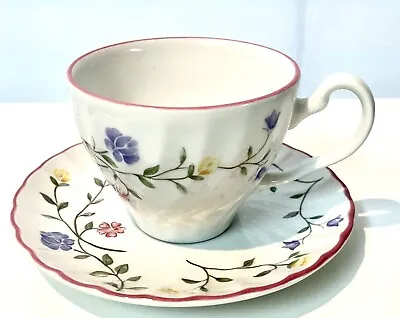 Buy Johnson Brothers China Summer Chintz 1985 Teacup & Saucer (10 Available) • 7.63£