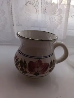 Buy Vintage Iden Pottery Rye Ceramic Floral Mug • 5.50£