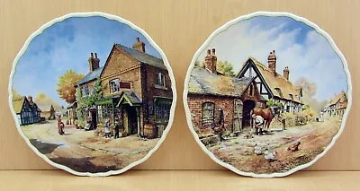 Buy Royal Doulton Decorative Collectors Plates Village Life By Anthony Forster X 2 • 9.50£