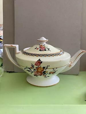 Buy Crown Ducal Pottery Blossom Pattern 3/4 Pint Teapot,2 Cup • 12.50£