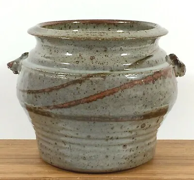 Buy SIGNED John Glick Plum Tree Pottery Studio Art MCM Vessel Pot Crock Vase 5 1/2  • 210.98£