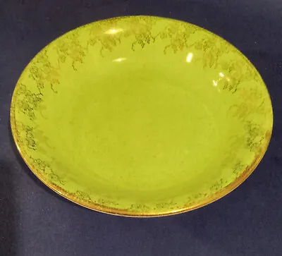 Buy Pretty Lime Green And Gold Small Serving Bowl Midwinter Porcelon Burslem • 5£