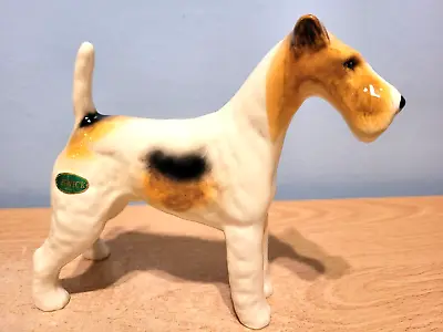 Buy Beswick China Dog Figure Wire Haired Fox Terrier Talavera Romulus. Perfect Cond. • 19.99£