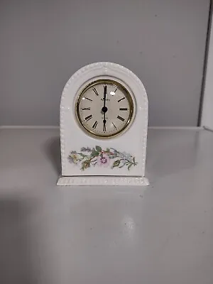 Buy Aynsley English Bone China Small Clock Made In England. • 5.78£