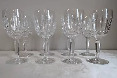 Buy Waterford Crystal KILDARE Water Goblets Glasses Set Of 8 • 422.62£