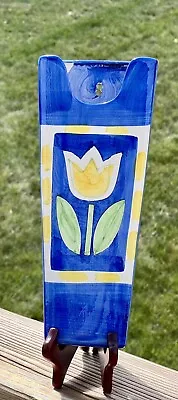 Buy Ceramic Floral Tulip Wall Pocket Vase • 19.28£