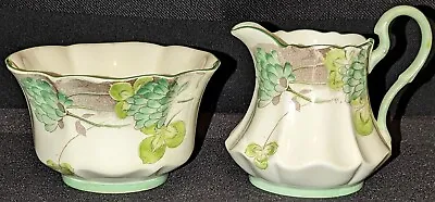 Buy 1930's Paragon By Appointment Fine China Mini Open Sugar/Creamer Floral Pattern • 14.23£