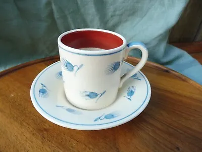 Buy Susie Cooper  Coffee Can & Saucer In A Bud Pattern • 15£