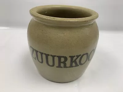 Buy Moira Stoneware Pottery Pot Zuurkool Beige Handcrafted Height 16cm A36 W491 • 5.95£