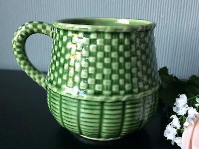 Buy Garden Trellis Portugal Pottery Green Mug Ceramic Tea Coffee Mug Cup Table 380ml • 5£