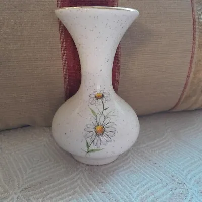 Buy Kernewek Pottery Daisy Small Posy Vase Goonhavern Cornwall Used • 13£