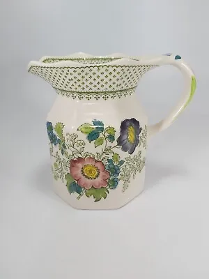 Buy Mason's Ironstone Jug Paynsley Pattern Floral Flower Arranging Cottage Tradition • 18£