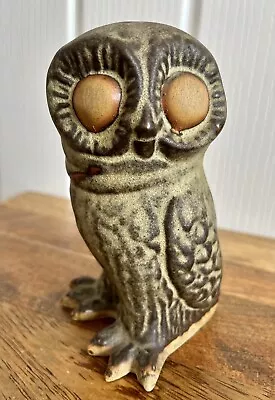 Buy Vintage Tremar Studio Pottery Stoneware Owl Bird Money Box Rustic   5.5” • 8.45£