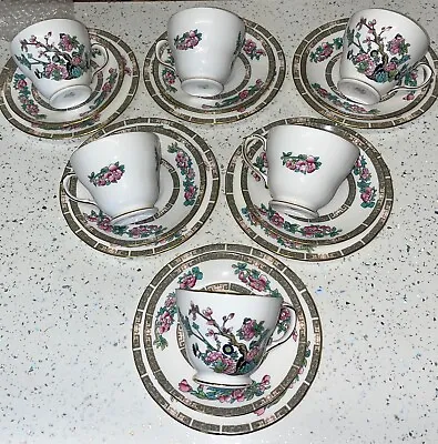 Buy Vintage Duchess Bone China Tea Set Indian Tree 18 Piece Cups Saucers Plates Trio • 19.50£