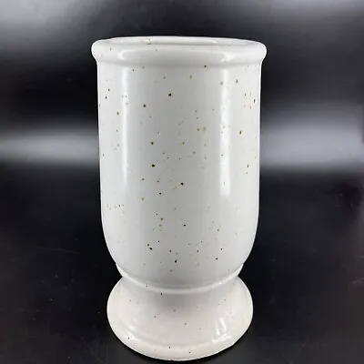 Buy Robert Weiss Ceramics Speckled Stoneware Wine Cooler Chiller Vase Beige 1970s • 23.64£