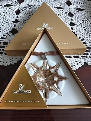 Buy 2009 Gold Swarovski Star Annual Edition Ornament • 56£