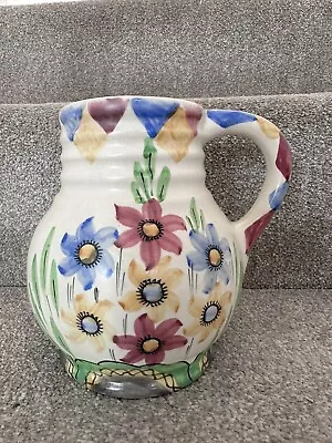 Buy Wadeheath /Flaxman Ware Art Deco Vase Jug Apx 8 Inch • 19.99£