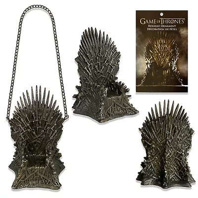 Buy Official Game Of Thrones Holiday Ornament The Iron Throne Miniature Replica • 6.98£