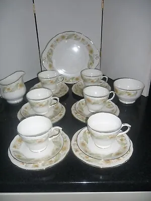 Buy Duchess Vintage Greensleeves 21 Piece Tea Set 1950s • 65£