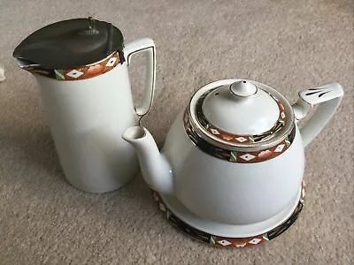 Buy Vintage Solian Ware Soho Pottery Ltd Cobridge England Teapot Stand & Water  Jug • 10.99£