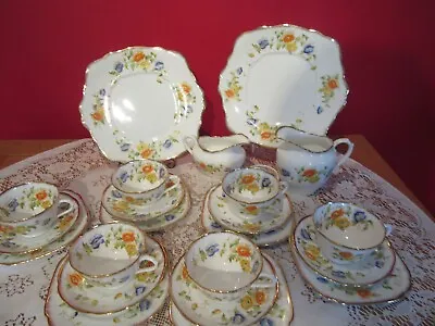 Buy Lovely  Antique Royal Albert Crown  Bone China Tea Set,cups Saucer & Tea Plates • 50£