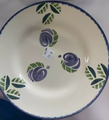Buy NEW Studio Poole Pottery Dorset Fruits Breakfast Plates Plums 8.5 Inches • 17.99£