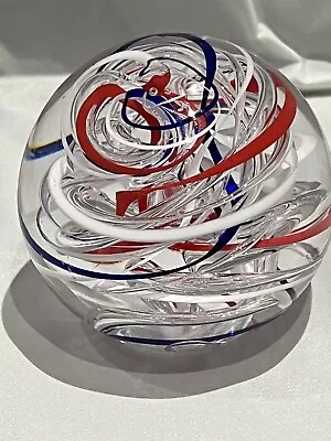 Buy A Langham Glass Paperweight Signed Paul  Miller 1970s Rare. Collectable Vintage • 49.99£