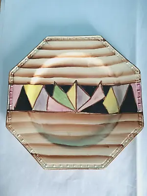 Buy Hand-painted Hexagonal Kensington Ware Plate - 9 Inches • 5.99£