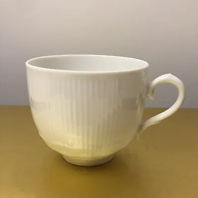 Buy Vintage Kaiser Romantica West Germany Bone China Cup. White Ribbed/Scalloped • 6.64£