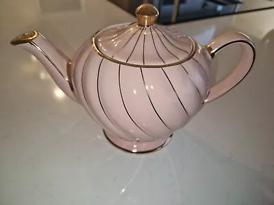 Buy Vintage Sadler Teapot Rose Pink & Gold  (Made In England) - Perfect Condition • 85£