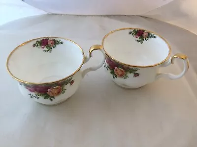 Buy Royal Albert Doulton Old Country Roses  2 Large Coffee  Or Teacups Uk • 42.39£