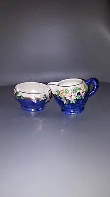 Buy Vintage Small Maling Luster Ware Floral Jug And Bowl Vgc CHARITY SALE • 53£