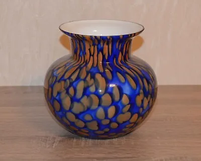 Buy Mottled Blue & Beige Vase (mint) • 4.99£