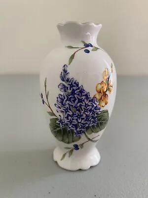 Buy Vintage Garden By Princess House Floral Ceramic Vase • 19.12£