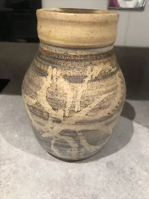 Buy Vintage Studio Pottery 20 Cm Tall Approx Stoneware Vase • 10£