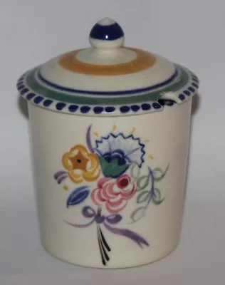 Buy Poole Pottery - DO Pattern - Preserve Pot, Shape 390 - C1935 • 9.99£