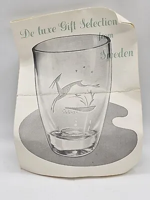 Buy Art Glass Swedish Vase Vintage • 8.64£