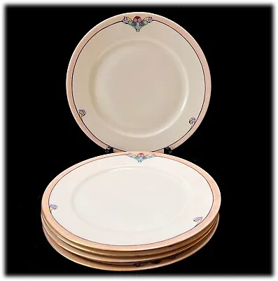 Buy 5 Rosenthal Luncheon Plates Antique Art Nouveau Bavarian Bone China Hand Painted • 34.10£